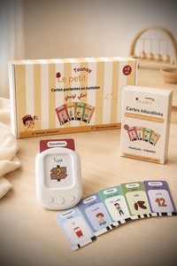 Coffret Le Petit Tounsy : lecteur panda et cartes parlantes pour apprendre le tunisien aux enfants