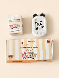 Coffret complet — Lecteur Panda + Cartes parlantes